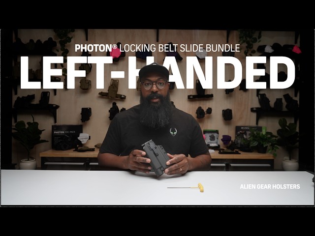 Convert Your PHOTON® Locking Belt Slide Bundle for Left-Hand Carry