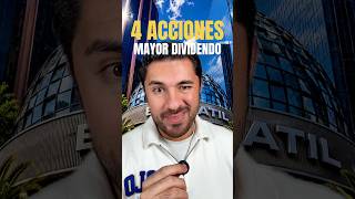 Las empresas con mayor dividendo en mi portafolio de México! 💸💰#invertir #bolsadevalores