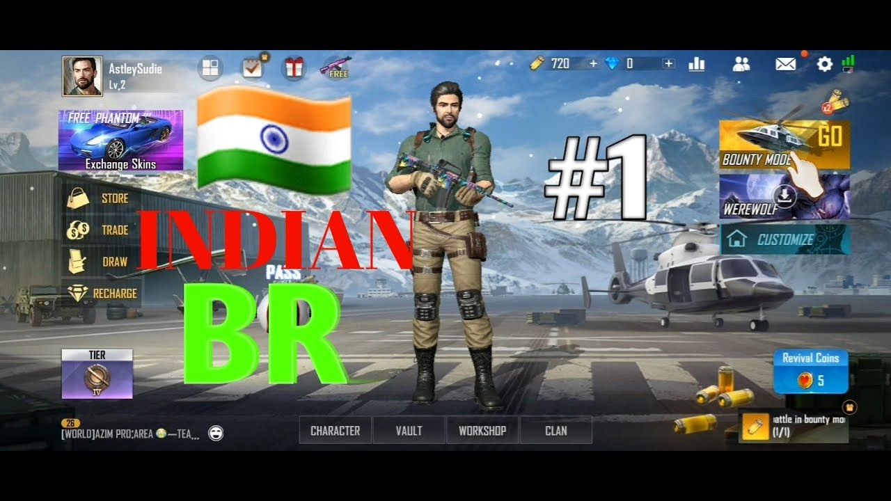 New Indian battlegrounds gameplay🇮🇳🇮🇳|Raider Six gameplay#1 