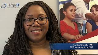 TargetIT Training Testimonial - Sumbo Olu PMP Instructor