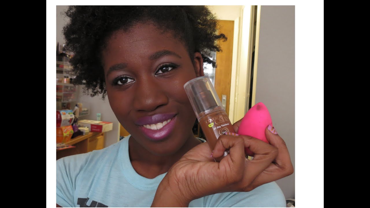 Beauty Blender Review+Demo w/ Cover Girl Queen 3-in-1 Foundation (Spring/Summer Foundation Routine)