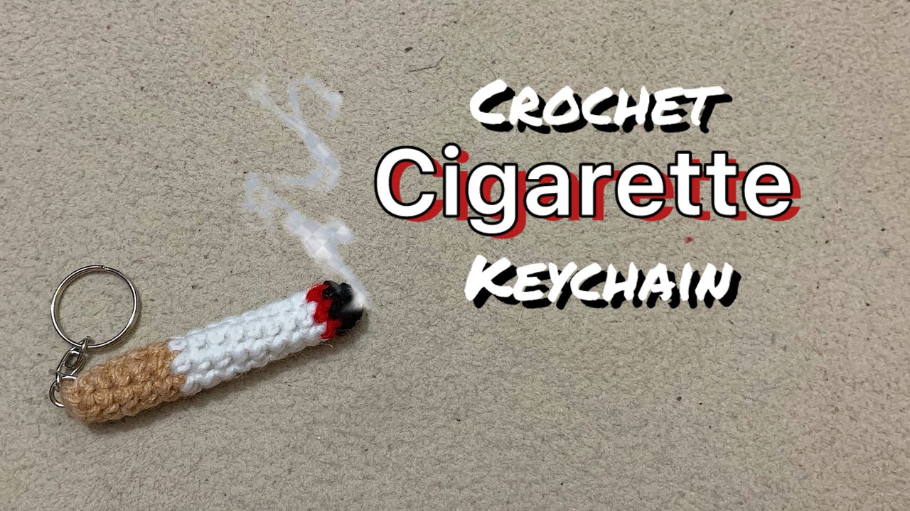 crochet cigarette Crochet Cigarette Tutorial 🚬| Easy & Beginner Friendly