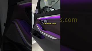 Ambient lighting showcase for the 2020 BMW 3 Series