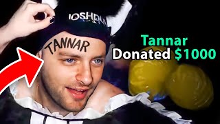 DONATING TO MY FAVOURITE STREAMERS (lazarbeam, fresh, joshdub)