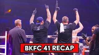 Behind the Scenes: What It's Really Like to Corner a BKFC Fight