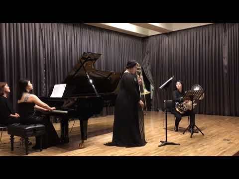 Eric Ewazen - Trio for Trombone, Tuba and Piano - YouTube