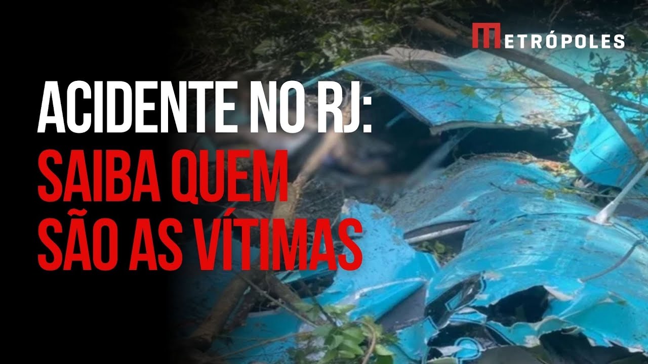 Quem são as vítimas da queda de helicóptero no Rio de Janeiro