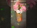 How to make a beautiful cardboard flower pot #shorts #youtubeshorts