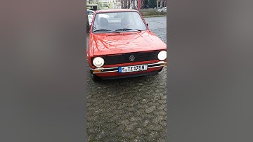 VW Golf MK 1 Rabbit 1978, Munich Germany