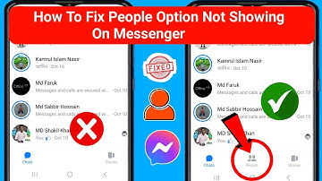 How to Fix Messenger People Option Not Showing Problem | People Option Missing on Messenger(2024)
