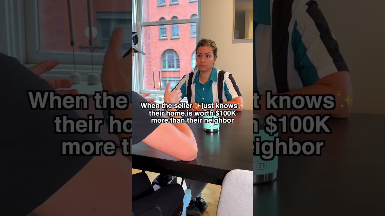 ALL JOKES. A good agent will show the stats and comps to sellers before deciding on a list price!