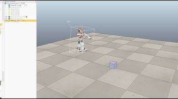 NAO Crying V-REP Simulation