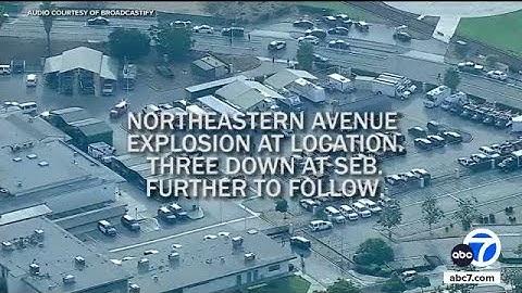 Emergency dispatch audio sheds light on moments after deadly explosion at training facility