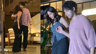 Mrunal Thakur And Siddhant Chaturvedi Spotted At Bandra