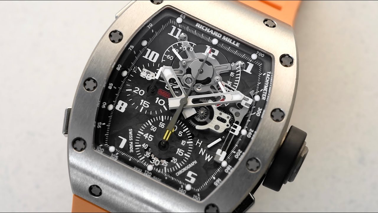 Richard Mille Sports & Athletics RM 004 Black/Yellow Dial