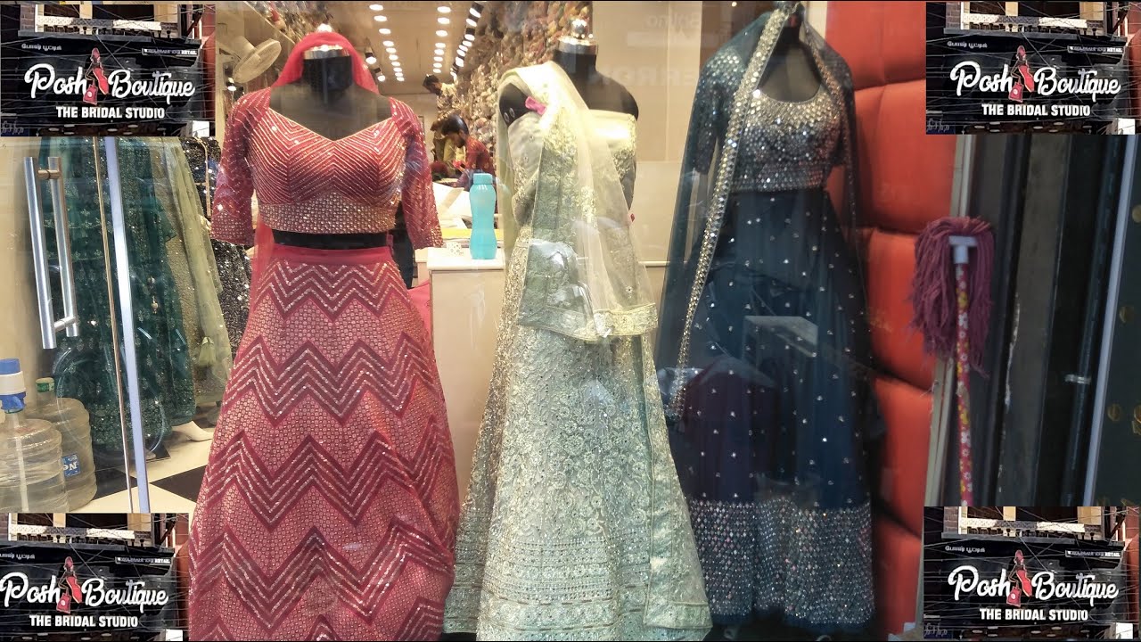 Bridal Studio - 2023 New Bridal lehenga, Salwar, Crop top, Wedding Gown and Kurtis -@prabasbigdreams