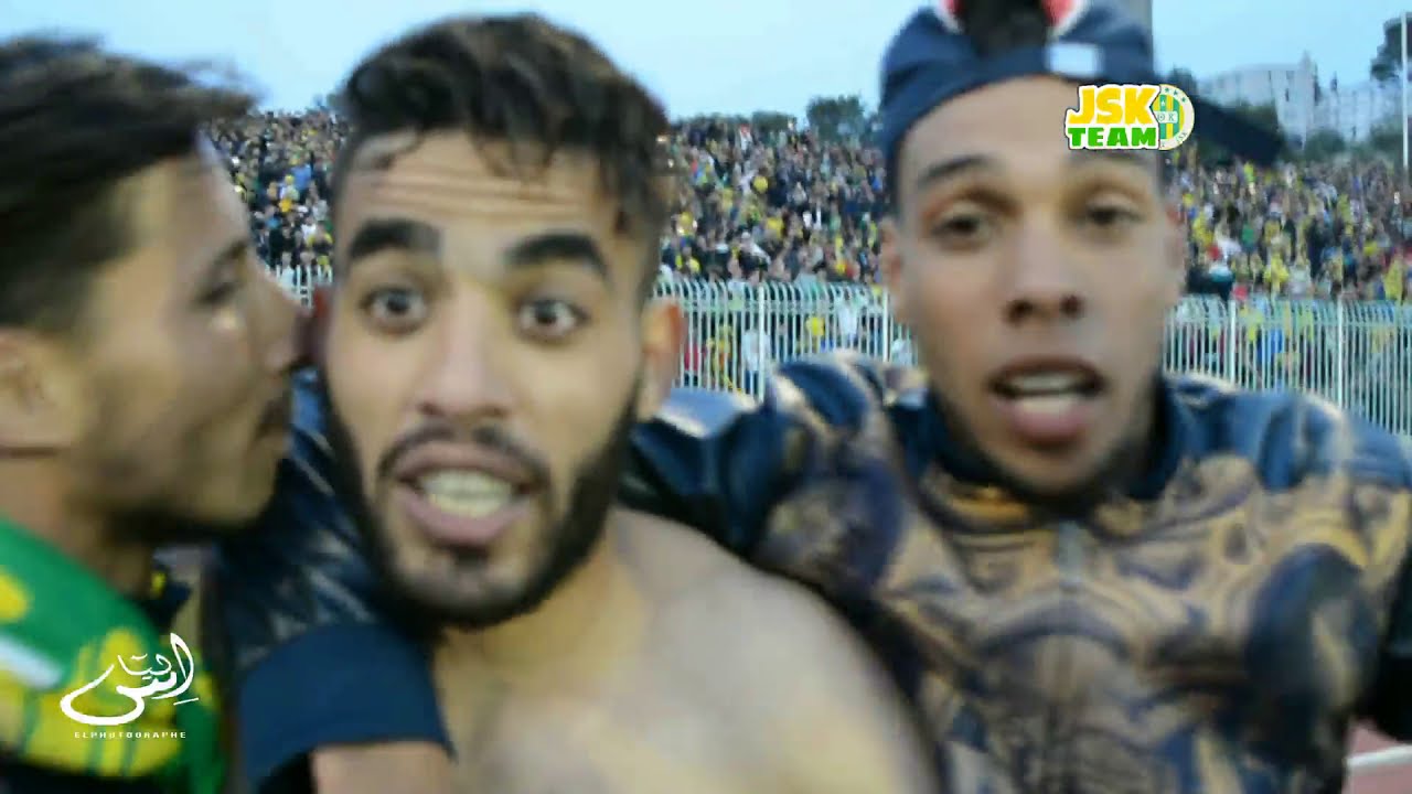 فرحة تأهل #شبيبة القبائل#JSK الى نهائي كأس الجزائر🏆2018 ضد  #مولودية الجزائر#MCA بحملاوي 