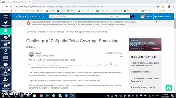Alteryx Weekly Challenge #27 Spatial Telco Coverage Smoothing