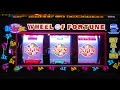 3x4x5x Wheel of Fortune Progressive Slot Machine - YouTube