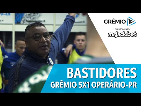 [BASTIDORES MrJack.bet] Grêmio 5x1 Operário-PR (Campeonato Brasileiro Série B 2022)