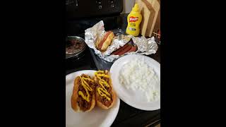 Hot dog Buns made with Brioche Buns!!!😱 And PLEEEASE Like and Subscribe! Thanks!♥️😊 #Hotdogs