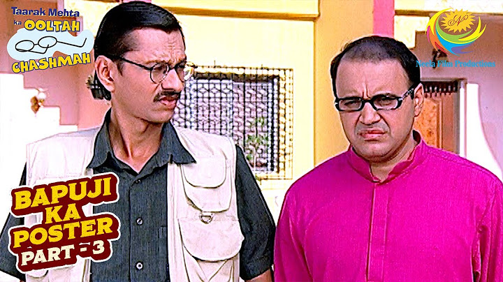 Popatlal और Bhide ने क्यों किया Jetha को Taunt | Taarak Mehta Ka Ooltah Chashmah | Bapuji Ka Poster