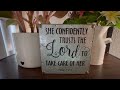 The Lord is always faithful constantly making a way so continue to trust Him! #homemaker #faith #god
