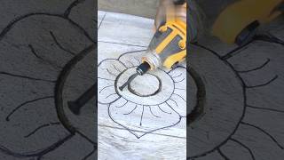 Experience carving grinder machine tips 🛠️ Ek aasan tarika machine se design #design #machine #tools