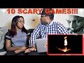 10 SCARY PARANORMAL GAMES YOU SHOULD NEVER PLAY Reaction!!