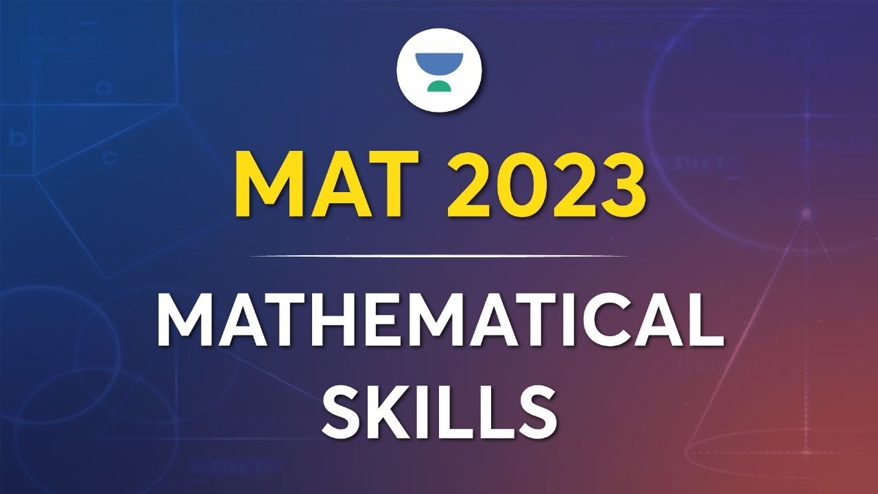 MAT 2023 | Математические навыки от Акаша Сингха - 2 | 