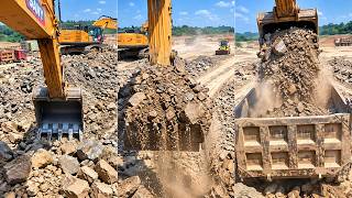 The Process Of Soil Excavation And Transportation P2148