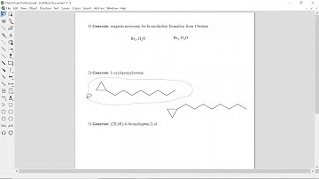 ChemDraw Tutorial