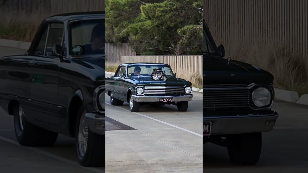 Blown Ford XP Falcon Coupe Street Drag Car 