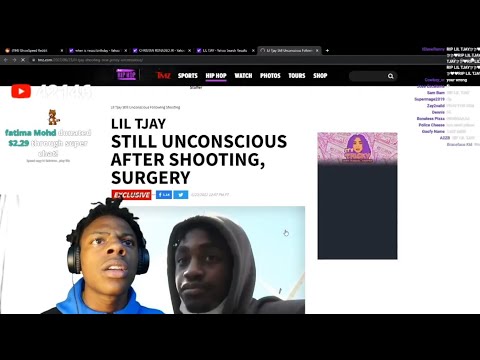 iShowSpeed Reacts To Lil Tjay Geting Shot..🙏🏾