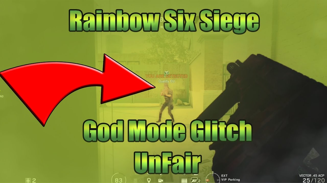 Rainbow Six Siege | God Mode Glitch | Unbeatable | Must Patch this is too Over Powered