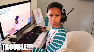 DID OUR 11 YEAR OLD SON SPEND $1000 ON DADS CREDIT CARD?