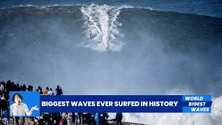 Biggest Waves in Surfing History | Giant Waves - Unbelievable Footage!