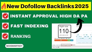 6 New Dofollow Backlinks 2025 Instant Approval Dofollow Backlinks
