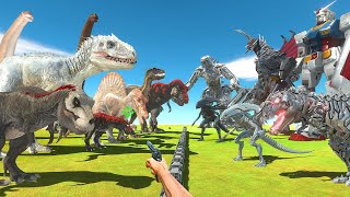 FPS Avatar in Jurassic Park Rescues Mecha Monsters and Fights Dinosaurs  ARBS