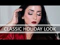 Classic Holiday Makeup Look (Step by Step Chit Chat Tutorial)