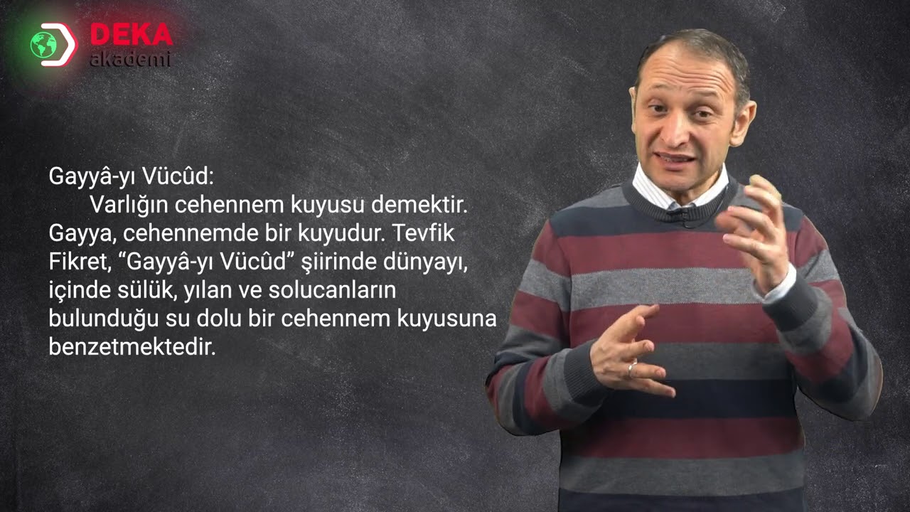 022 - Edebiyat ÖABT - Servet-i Fünun Dönemi Sanatçıları - Tevfik Fikret - II - ASIM KARA
