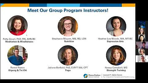 Zakim Center for Integrative Therapies Virtual Fai...