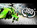 360 VR VIDEO | Helicopter Ruined the Supermarket | Rampage in Virtual Reality