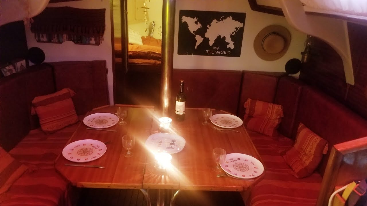 Visite de l'intérieur du Nomade voilier Mélody