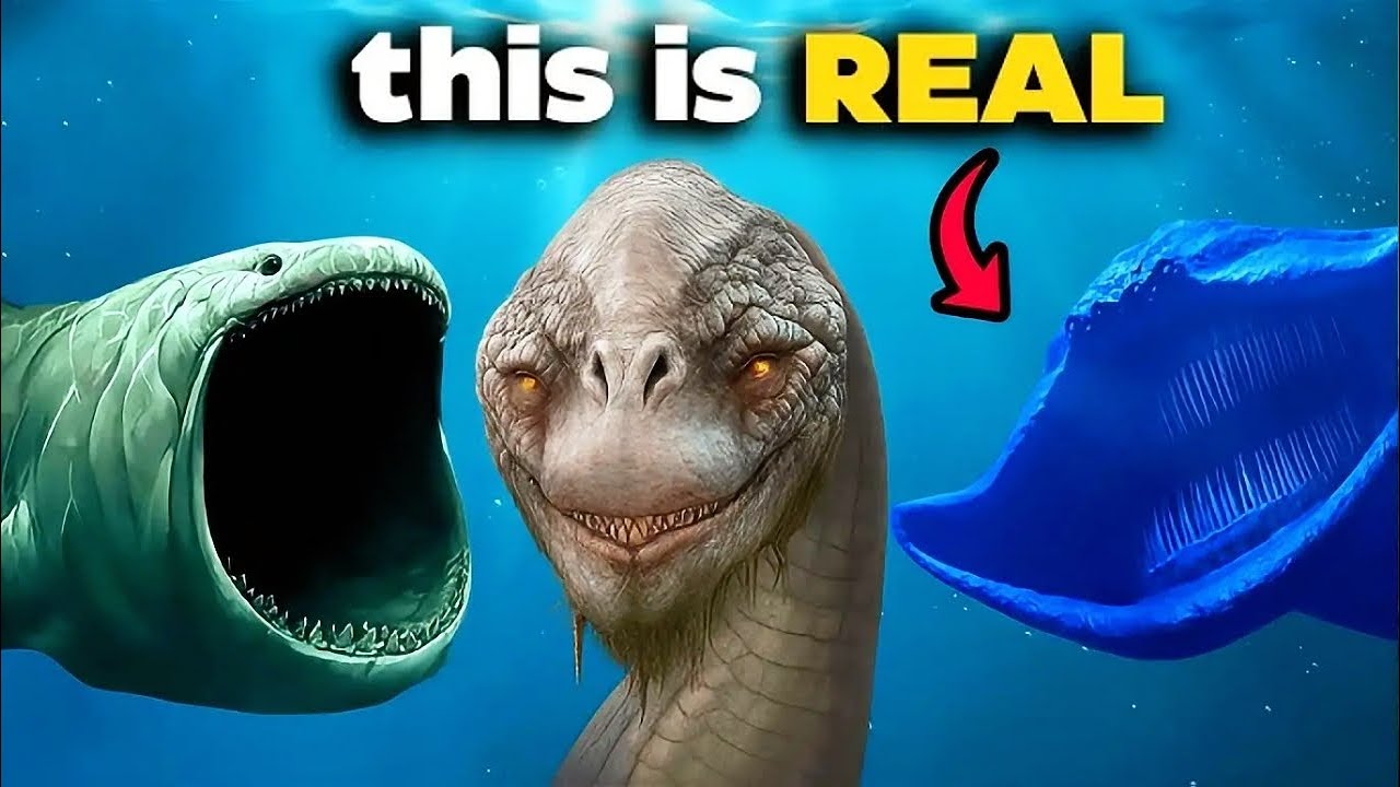 The Most Terrifying Sea Monsters Ever — SIZE Comparison!” - YouTube