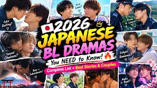 🇯🇵 2026 JAPANESE BL DRAMAS You NEED to Know! 🔥 Complete List   Best Stories & Couples | Part 2
