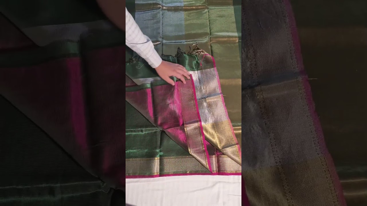 Maheshwari Handloom saree | maheshwari saree wholesale market | tissue saree 