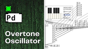 Overtones Oscillator based on Additive Synthesis | Pure Data Tutorial