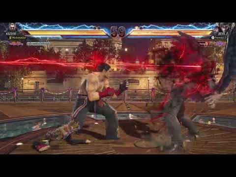 Mishimastar's Ghost in Ghost Battle Gets Double Perfected by Devil Jin db+1+4 Lasers Tekken 8 S2