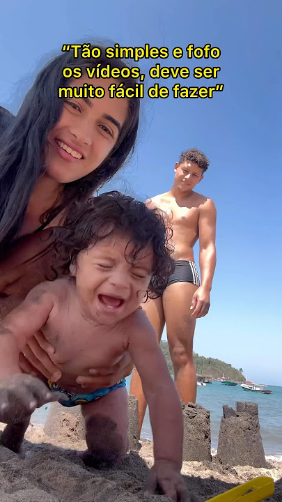 Muito difícil fazer vídeo com bebê